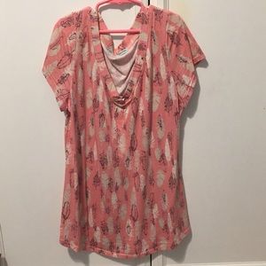 Feather t-shirt